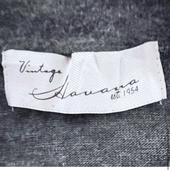 Vintage Havana- Cutout V-Neck Brooklyn Top with Stud Neckline. - Picture 4 of 5